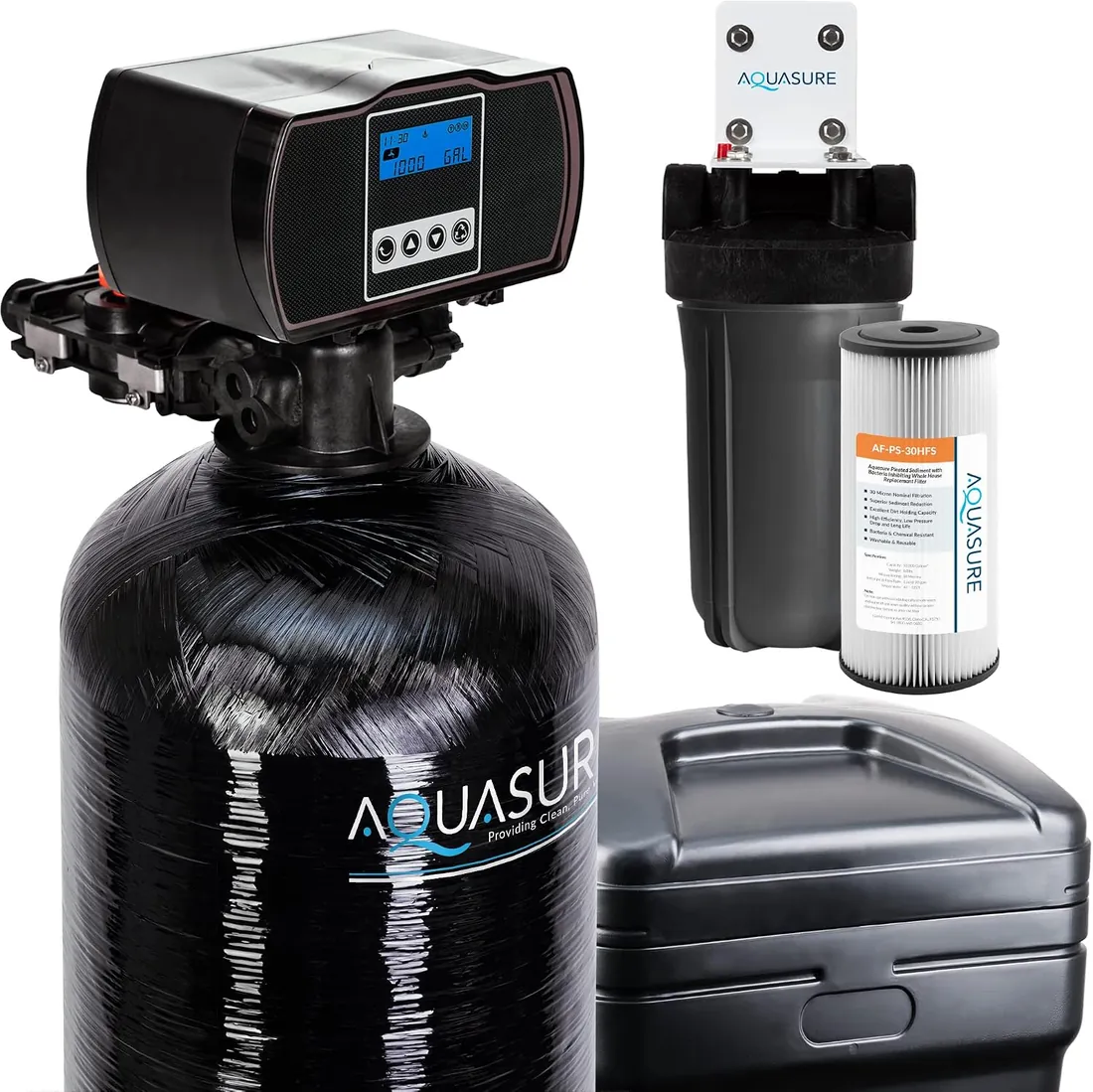 Aquasure Harmony Series 48000FM 48,000-Grain Water Softener and Filter System